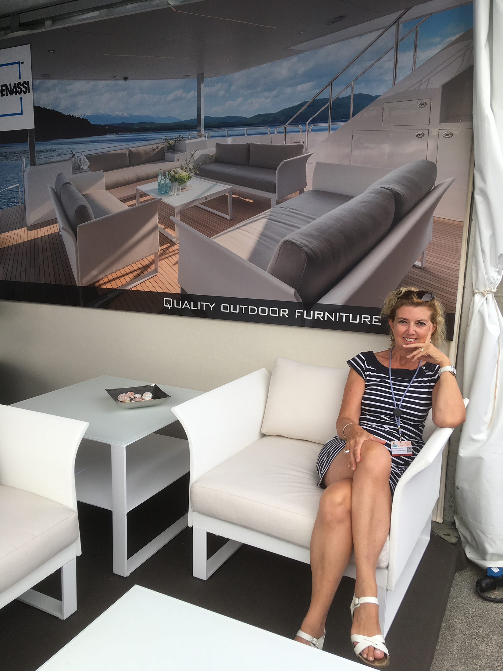 Maria Grazia Ravizzotti, Salone Nautico di Cannes 2019