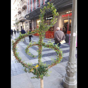 Festival di Sanremo | Addobbi floreali in Corso Matteotti