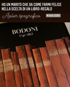 Bodoni, principe dei tipografi