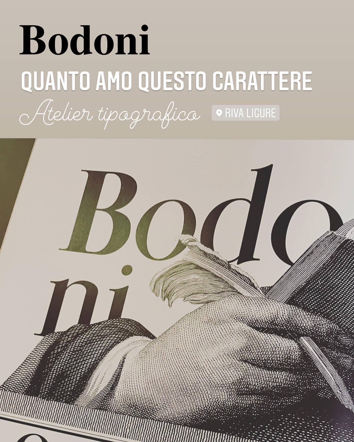 Bodoni, principe dei tipografi