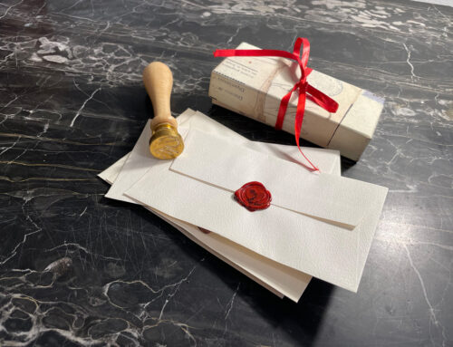 Sigillo tradizionale antico di colore rosso