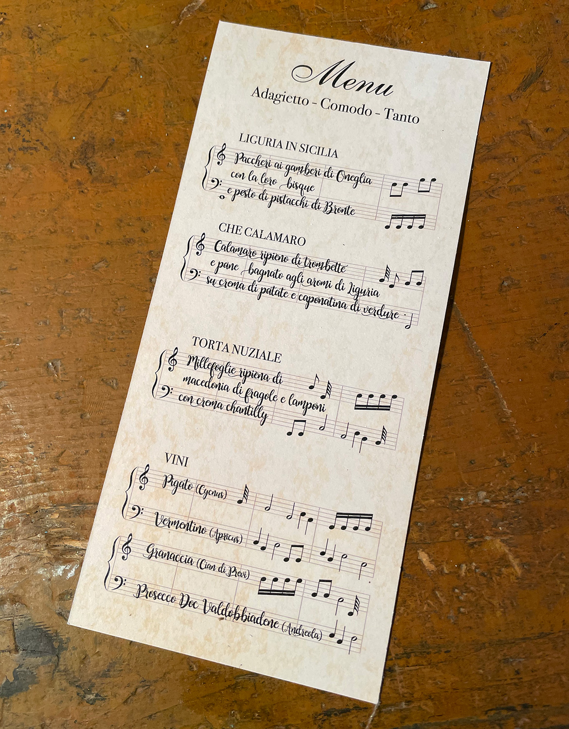 MENU | Tema musicale